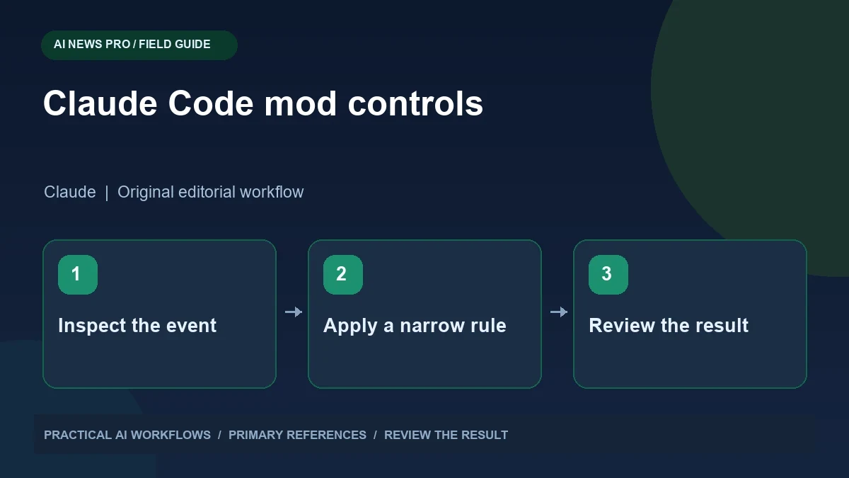 Claude Code Mods for Safer Tool Calls and Reviewable SEO Workflows