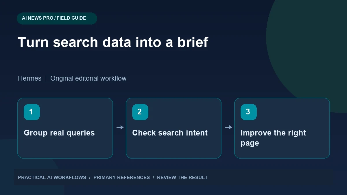 Hermes Agent and Search Console: Find SEO Opportunities Without Inventing Results