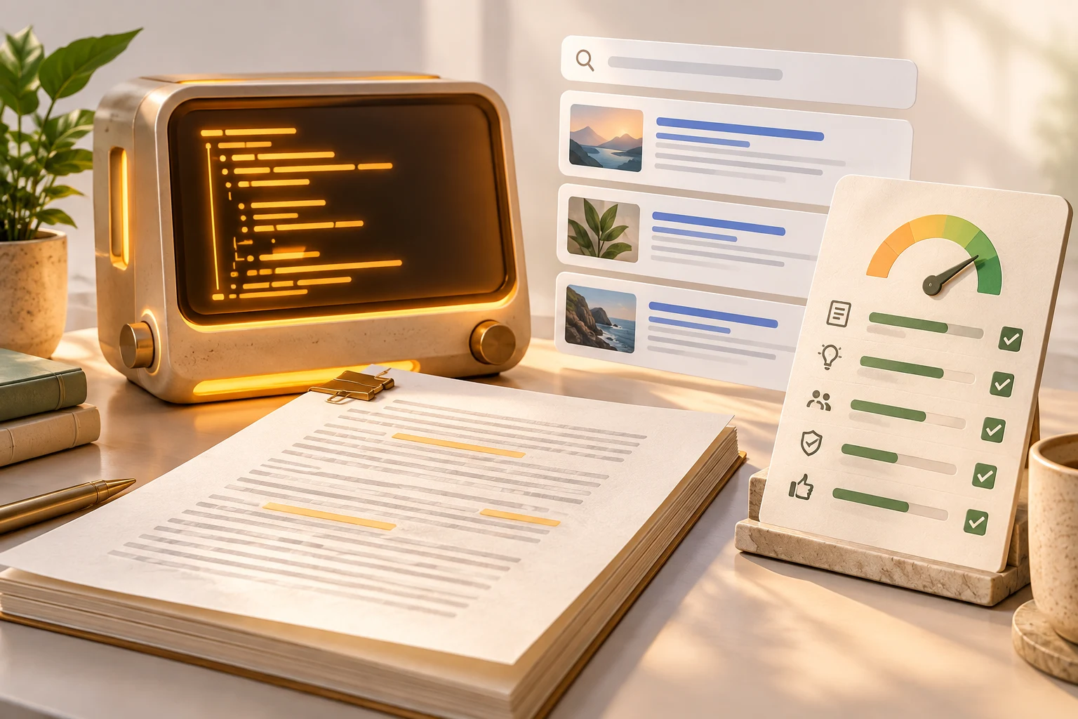 Claude Code SEO Mods: Design a Helpful Content Scorecard