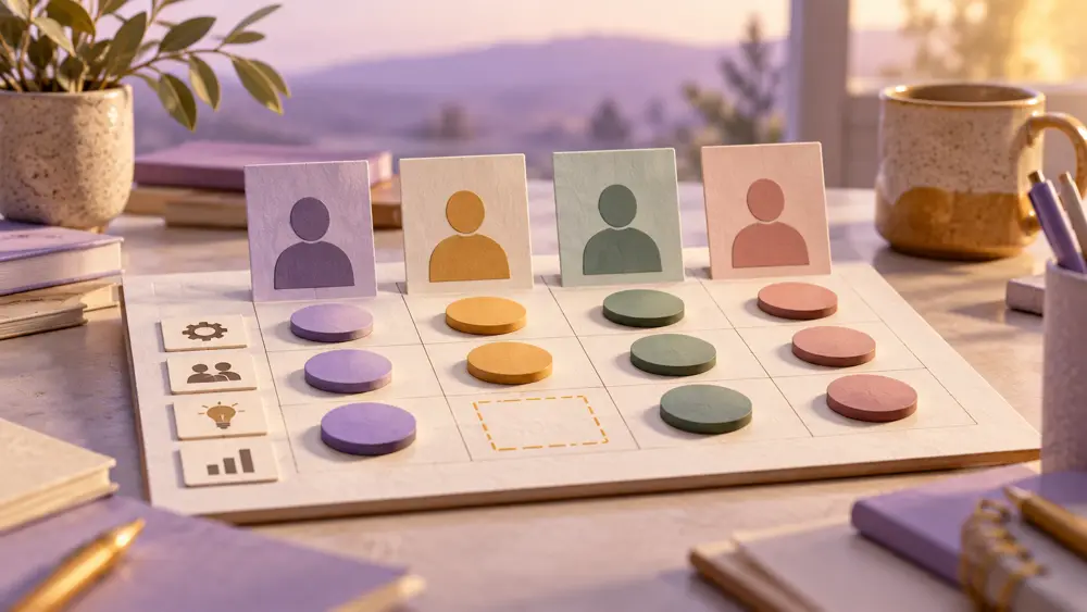 Create a Visual Responsibility Matrix from Approved Roles with Claude