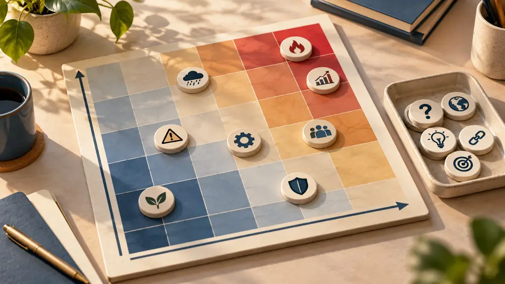 Turn a Risk Register into a Probability-Impact Explorer with Claude