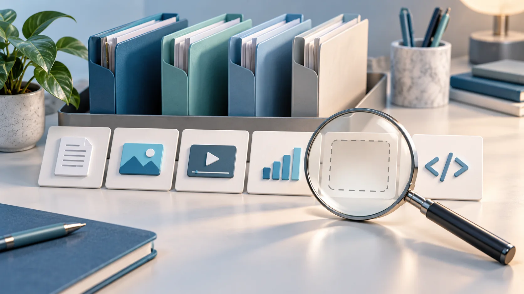 Audit a shared folder brief for missing deliverables with Gemini