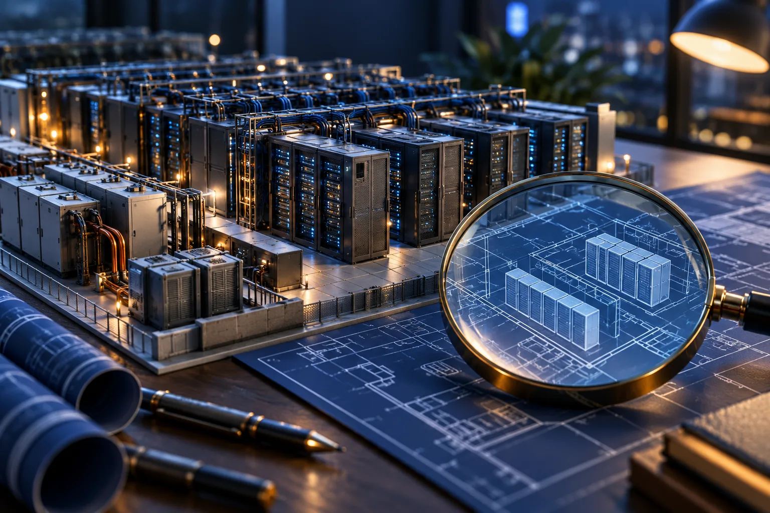 Build a source trail for an AI infrastructure capacity claim