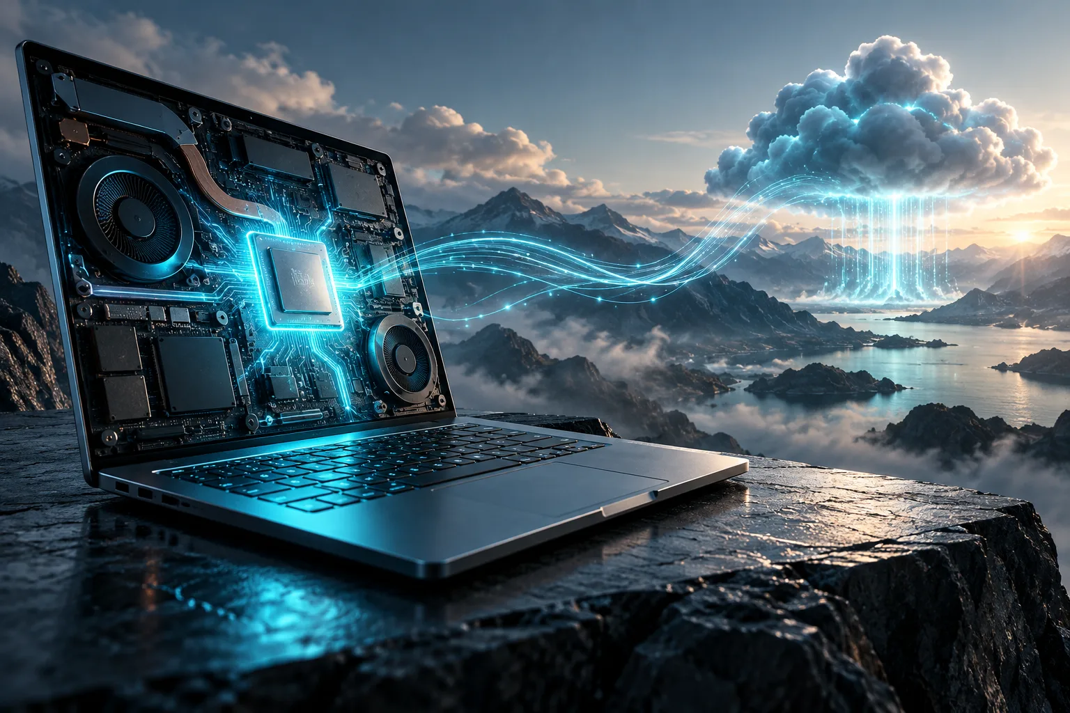 Verify whether a tool's desktop app runs inference locally