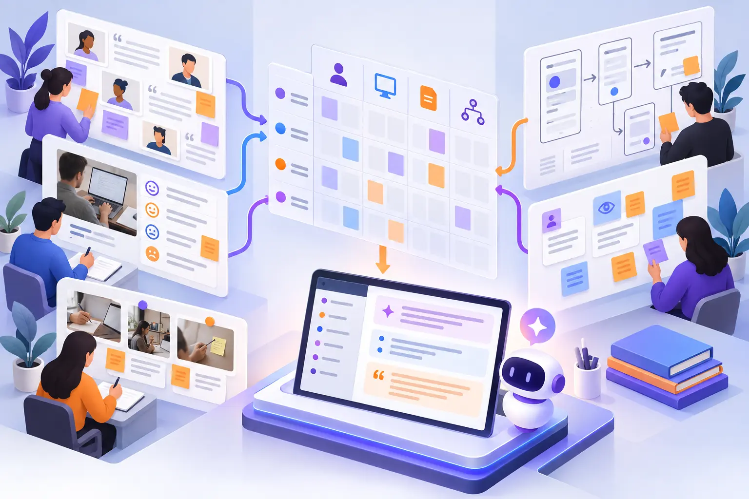 Compare Design Research Findings with Usability Test Notes in NotebookLM
