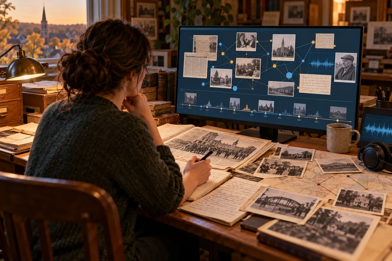 How to Study Local History with Newspapers and Oral Accounts in NotebookLM